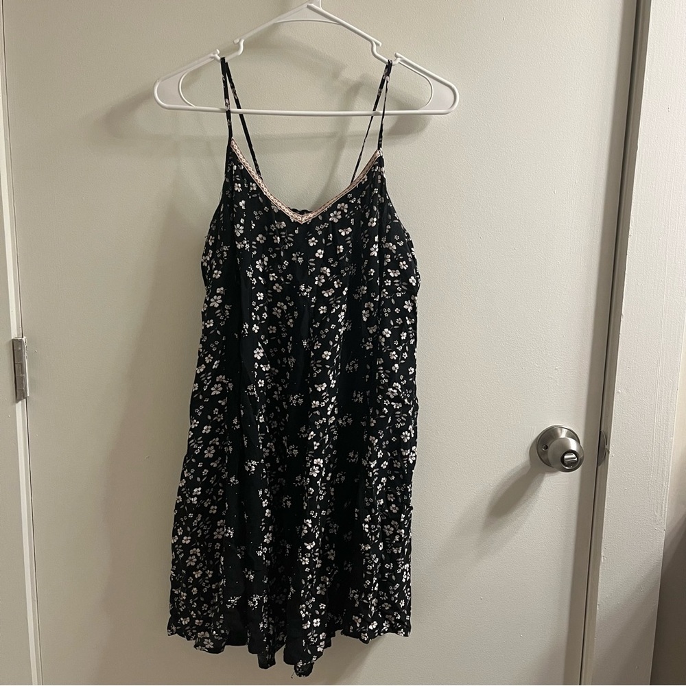 Maurice’s Floral Black Dress